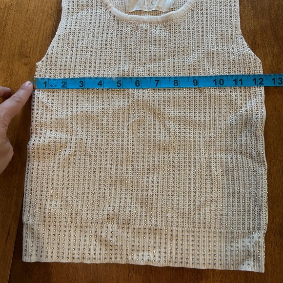 Lizette Collection Rhinestone Knit Top - Picture 7 of 10